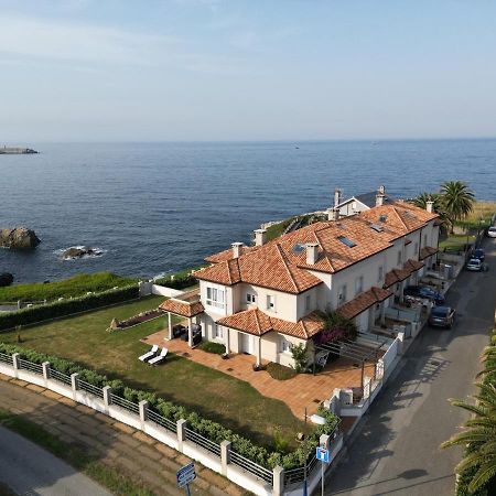 Chalet Pareado Con Jardin En 1ª Linea De Mar Burela Exterior foto